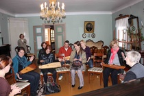 Kanteleensoittoa Grundtvig -projektissa Viro 2011